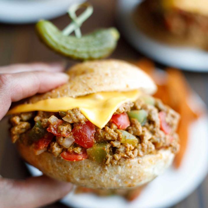 Cheeseburger Sloppy Joes