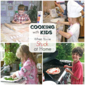 Cooking with Kids Collage