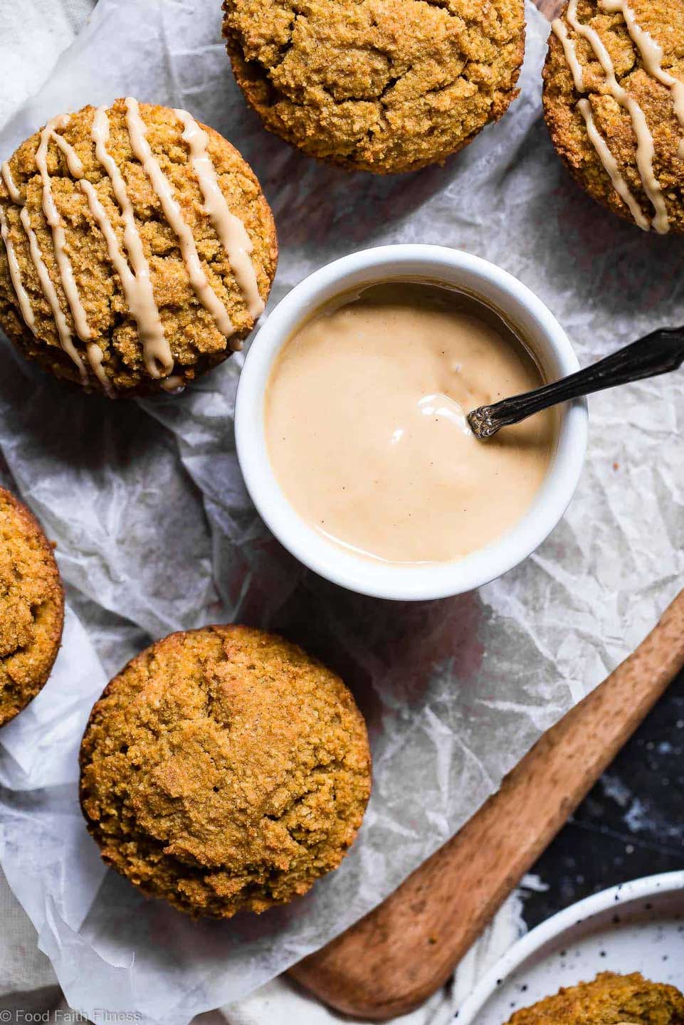 From paleo to gluten free, sugar free to whole grain! No matter what “healthy” means to you, we’ve got pumpkin muffins you’ll love! Unique flavor combos and lots of decadence … but so nutritious, too! These healthy pumpkin muffin recipes are easy to make – whip one up for quick breakfasts or healthy snacks! | pumpkin recipes | pumpkin muffins healthy | gluten free | grain free | paleo | whole wheat | refined sugar free | dairy free | #healthyrecipes #pumpkin #muffins | www.TwoHealthyKitchens.com