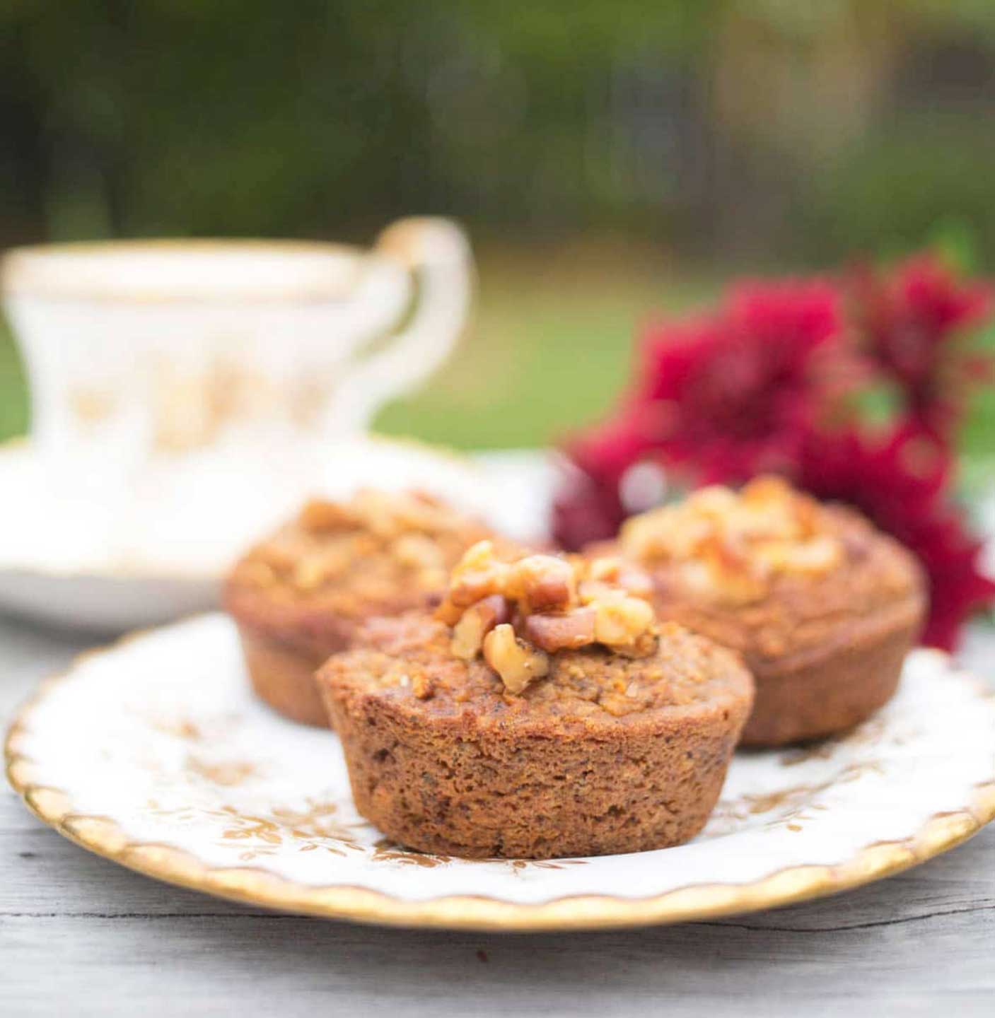 From paleo to gluten free, sugar free to whole grain! No matter what “healthy” means to you, we’ve got pumpkin muffins you’ll love! Unique flavor combos and lots of decadence … but so nutritious, too! These healthy pumpkin muffin recipes are easy to make – whip one up for quick breakfasts or healthy snacks! | pumpkin recipes | pumpkin muffins healthy | gluten free | grain free | paleo | whole wheat | refined sugar free | dairy free | #healthyrecipes #pumpkin #muffins | www.TwoHealthyKitchens.com