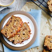 Healthy-Whole-Wheat-Banana-Bread-Recipe-flatlay